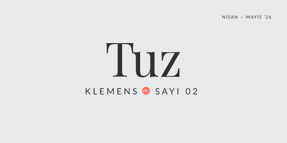 Tuz, Klemens Bülten Sayı 02 afişi