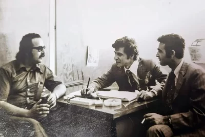 Sahaftan aldığım ve fotoğraftakilerin kim olduğunu bilmediğim bir fotoğraf.